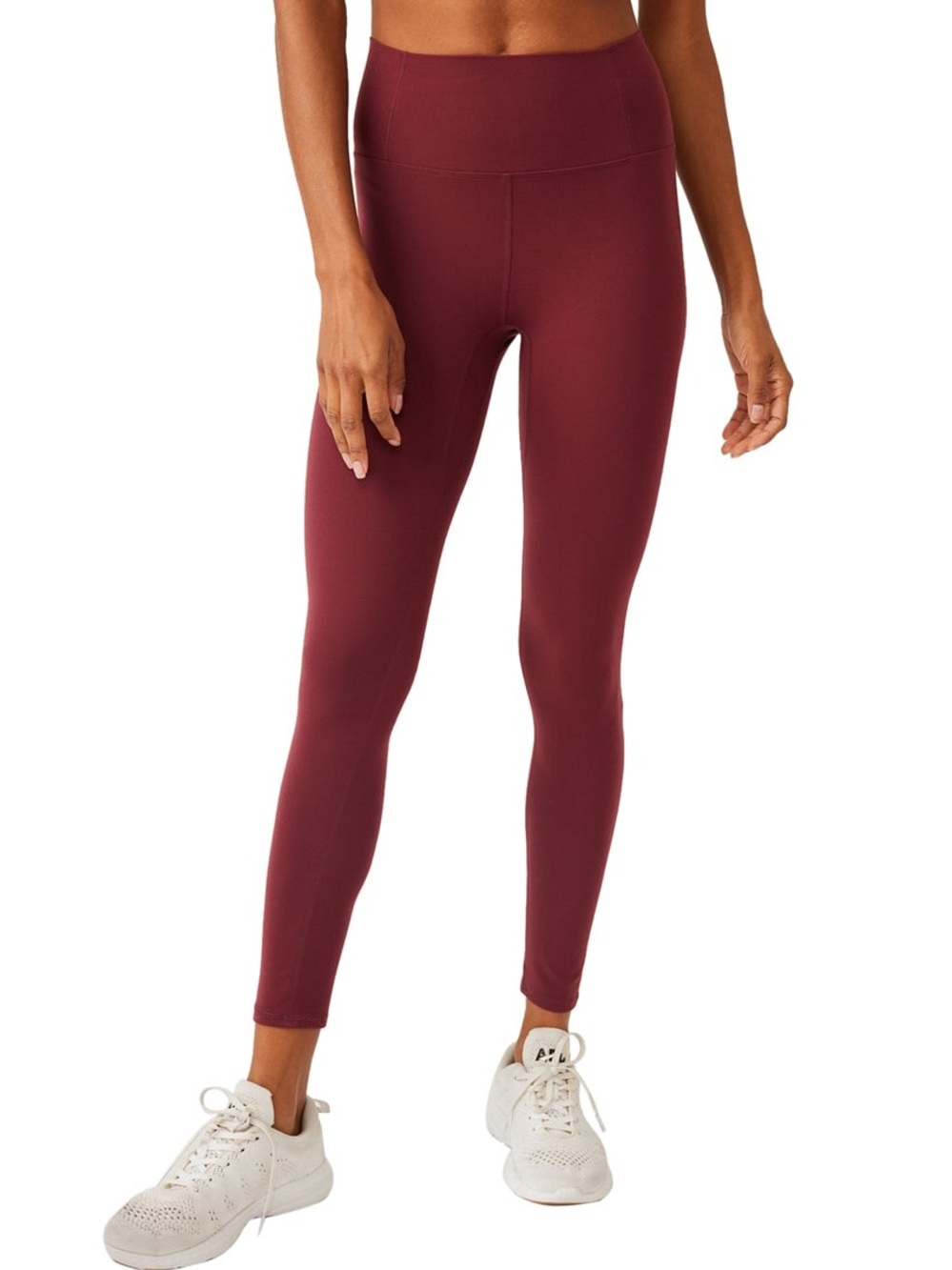 Free People Never Better Leggings - Bergundy